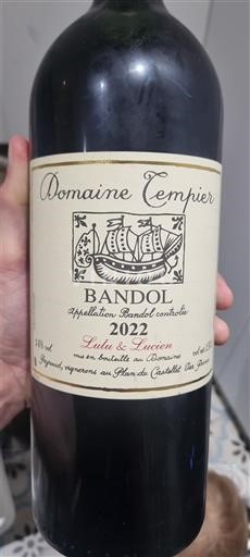 Provence Bandol Domaine Tempier Lulu & Lucien 2022