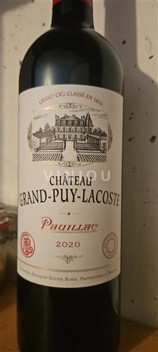 Bordeaux Pauillac Château Grand-Puy-Lacoste 2020