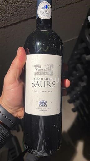 Sydväst Gaillac Château Saurs La Constance 2018