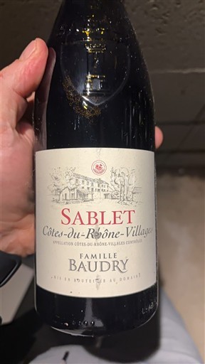 Vallée du Rhône Famille Baudry Sablet 2022