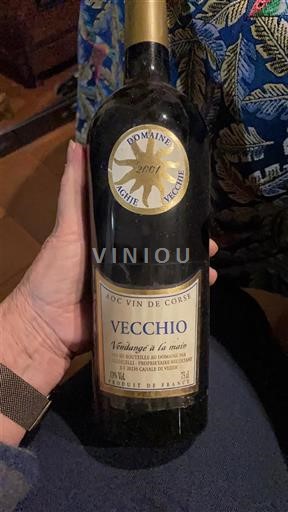 Korsika Ospecificerad Domaine Aghje Vecchie Vecchio Vendangé à la main 2001