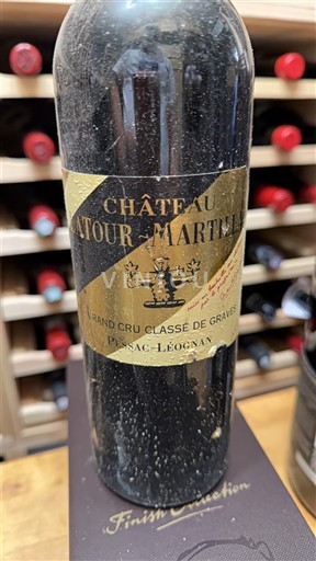 Bordeaux Pessac-Léognan Grand Cru Classé Château Latour-Martillac 2012