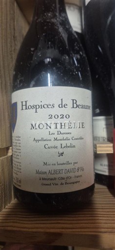 Borgogna Monthélie Hospices de Beaune Lebelin 2020