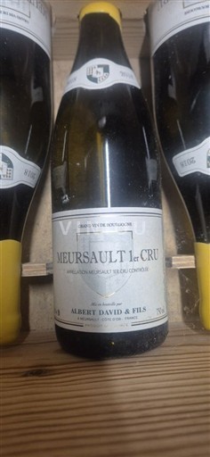 Borgoña Meursault Premier Cru Albert David & Fils 2018