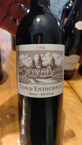 Burdeos Saint-Estèphe Grand Cru Cos Estournel 1996