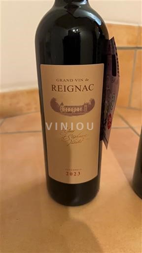 Bordeaux Bordeaux Supérieur Château Reignac Grand Vin de Reignac 2023