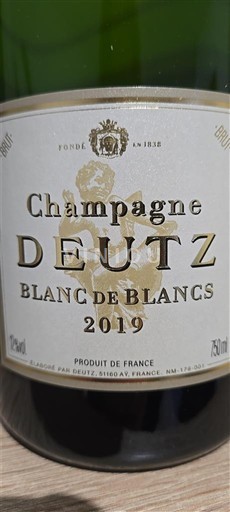 Shampanjë Deutz Blanc de Blancs 2019