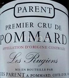 Borgonha Não especificado Premier Cru Domaine Parent 1993