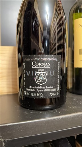 Thung lũng Rhône Cornas Domaine Johann Michel 2020