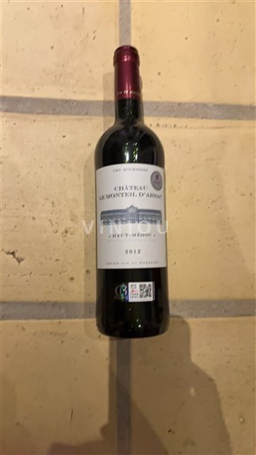 Bordeaux Haut-Médoc Château Le Monteil Arsac 2012