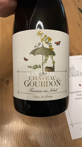 Rona dolina Côtes-du-Rhône Château Gourdon Terrasse au Soleil 2024