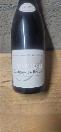 Bourgogne Savigny-lès-beaune Giboulot 2017