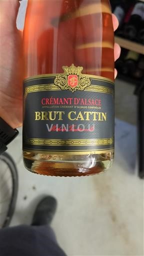 Alzacija Crémant d'Alsace Cattin Brut Neleten.