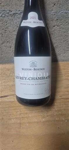 Bourgondië Gevrey-Chambertin Nuton-Beaunoy 2021