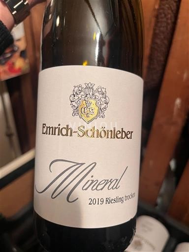 Nahe Emrich-Schönleber Mineral 2019