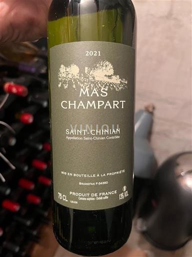 Languedoc Saint-Chinian Mas Champart 2021