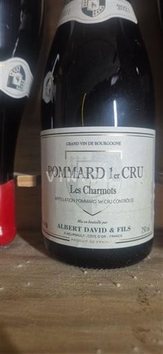 Borgoña Pommard Premier Cru Albert David & Fils Les Charmots 2021