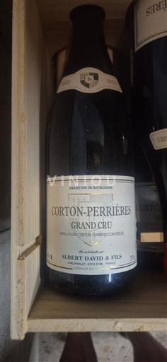 Borgoña Corton Grand Cru Albert David & Fils 2021