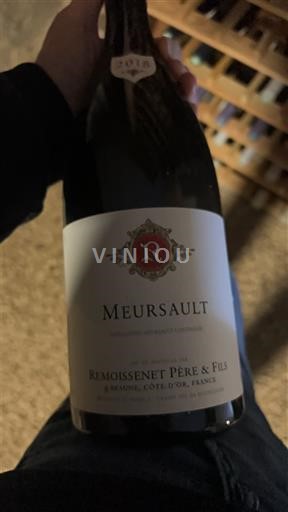 Bourgogne Meursault Remoissenet Père & Fils 2018
