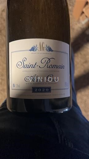 Bourgogne Saint-Romain Premier Cru Alain Gras 2020
