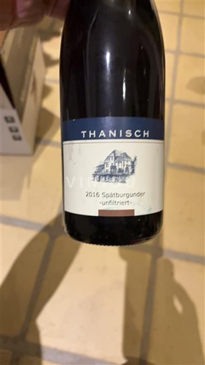 Mosela Thanisch Spätburgunder Unfiltriert 2016