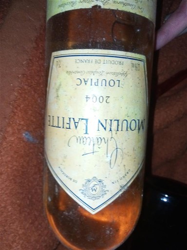 Loirevallei Vouvray Moulin Lafitte 2004