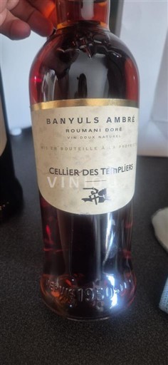 Roussillon Banyuls Cellier des Templiers Rimage Ambré Roumani Doré Không niên vụ