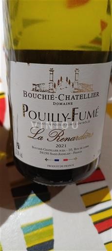 Údolí Loiry Pouilly-fumé Bouchié-Chatellier La Renardière 2021