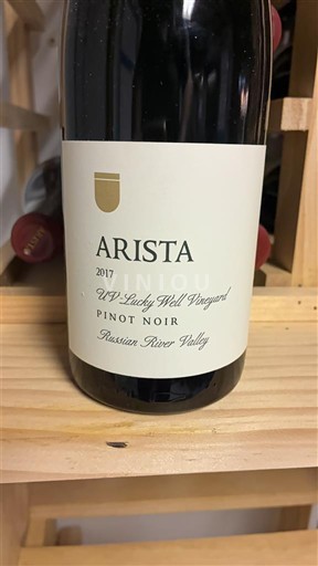 Vùng trồng nho được cấp phép California Russian River Valley Arista UV Lucky Well Vineyard 2017