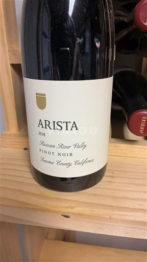 Vùng trồng nho được cấp phép California Russian River Valley Arista 2018