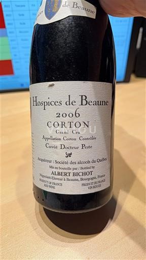 Bourgogne Corton Grand Cru Hospices de Beaune Docteur Peste 2006
