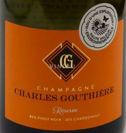 Champagne Sâm-panh Charles Gouthière Réserve Không niên vụ