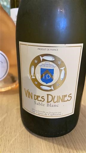 Zuidwest-Frankrijk Niet gespecificeerd Les Vignes de Capbreton Sable Blanc 2016