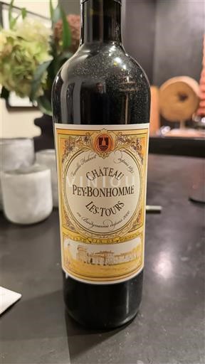 Bordeaux Blaye-Côtes-de-Bordeaux Château Pey-Bonhomme Les Tours 2022
