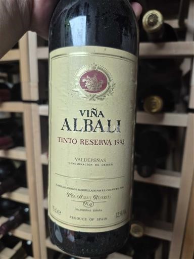Кастилія-Ла-Манча Вальдепеньяс Viña Albali Tinto Reserva 1993