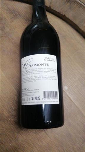 Bordeaux Clomonté Cabernet Sauvignon 2022