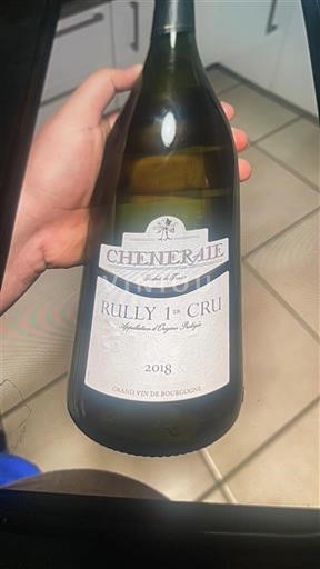 Burgundi Rully Premier Cru Cheneraie 2018