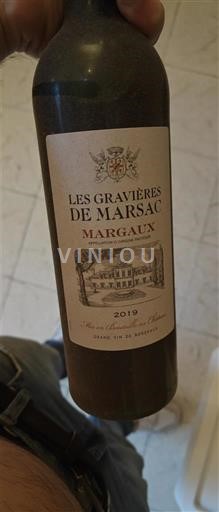 Bordeaux Margaux Les Gravières de Marsac 2019