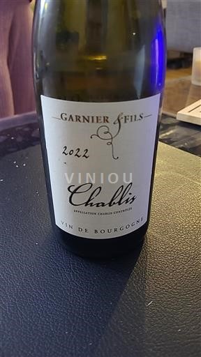 Burgund Chablis Garnier & Fils 2022