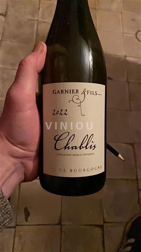 Burgundsko Chablis Garnier & Fils 2022