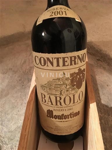 Piemonte Barolo Conterno Monfortino 2001
