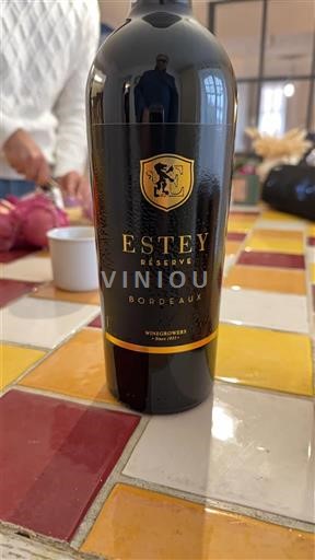 Bordeaux Estey Réserve 2017
