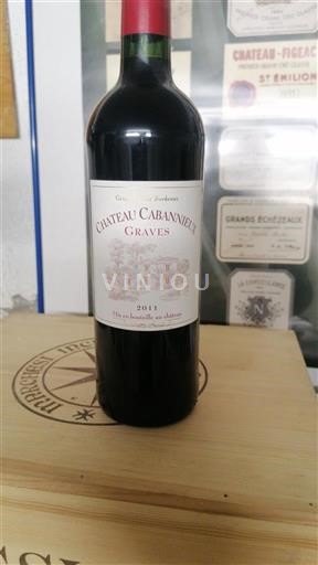 Bordeaux Graves Château Cabannieux 2011