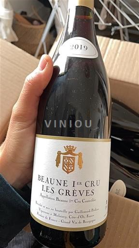 Bourgondië Beaune Premier Cru Guillemard-Pothier Les Grèves 2019