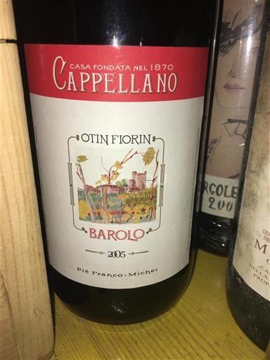 Piemonte Barolo Cappellano Otin Fiorin Pie Franco-Michet 2005