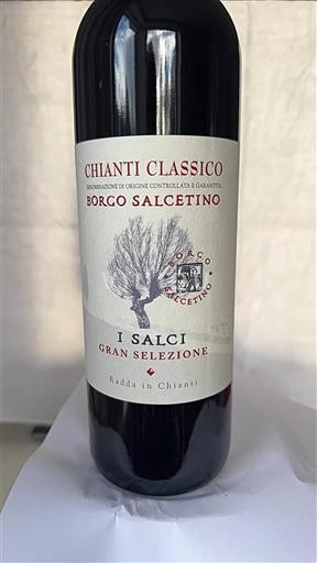 Vinos Rouge sec I Salci Gran Selezione Borgo Salcetino 2016 Italia Toscana Chianti Classico DOCG