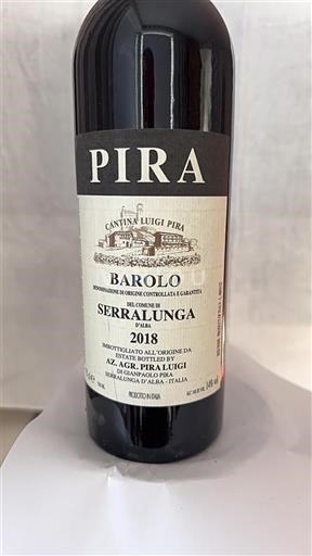 Piemonte Barolo Cantina Luigi Pira Serralunga 2018