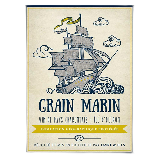 Akvitanska in Charentes Šarentec MAISON FAVRE Grain Marin 2021