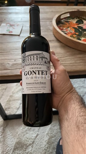 Bordeaux Puisseguin-saint-émilion Château Gontet Héritage 2023