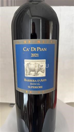 Piedmont Barbera d'Asti Spinetta Ca' di Pian 2021
